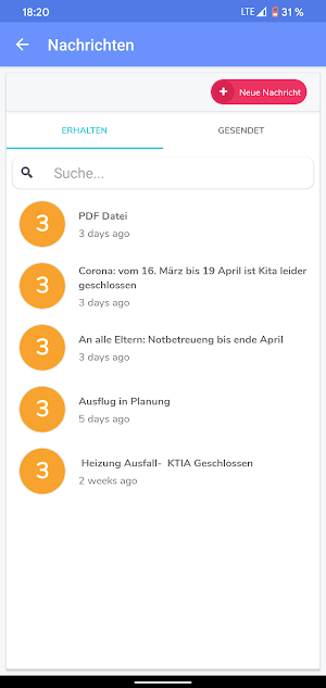 Kidling Kita-App Screenshot 1