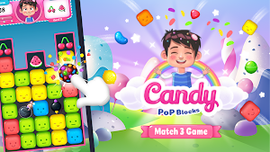 Pop Blocks:Candy Blocks Game Screenshot 0