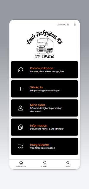 Emils Frakttjänst AB Screenshot 0