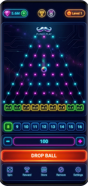 Plinko Play - Lucky Drop Screenshot 2