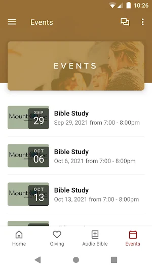 Mt. Olive Missionary Baptist Screenshot 2