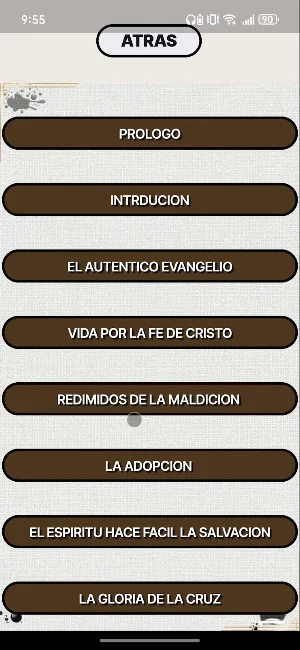 JUSTIFICADOS POR LA FE Screenshot 2