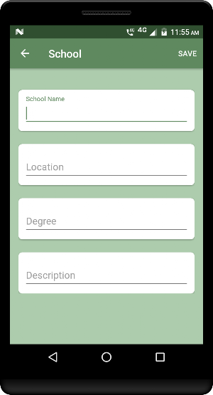 Resume builder and CV maker Screenshot 1