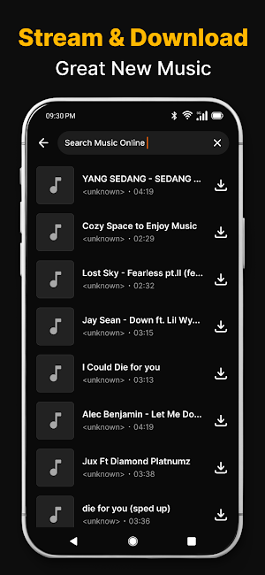 Download Music Mp3 Screenshot 1