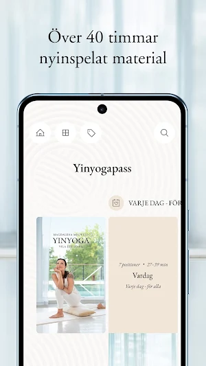 Yinyoga med Magdalena Mecweld Screenshot 2
