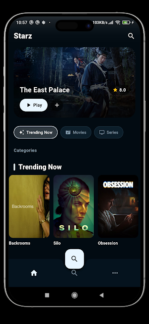 Starz – Movies, Web Series Screenshot 1