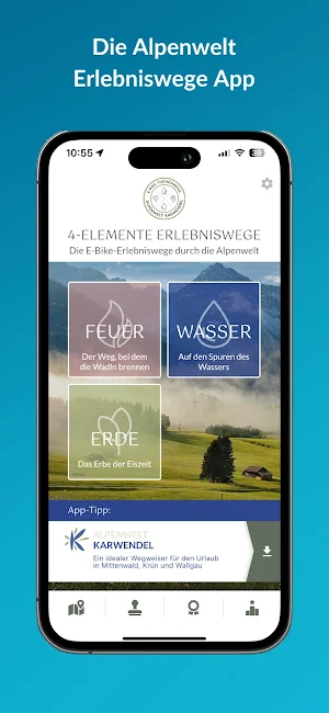 Alpenwelt Erlebniswege Screenshot 0