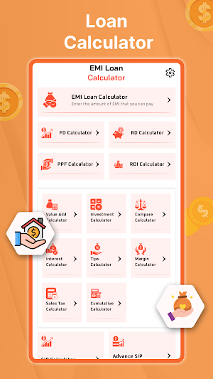 Easy Loan EMI Calculator Screenshot 0