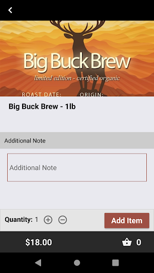 Keweenaw Coffee Works Screenshot 2