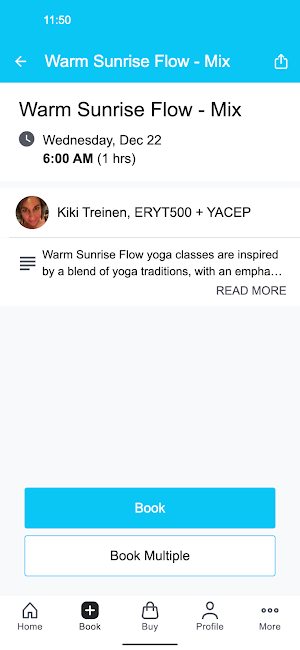 Wilmington Yoga Screenshot 2
