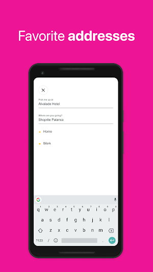Mboa: Rideshare for women Screenshot 1