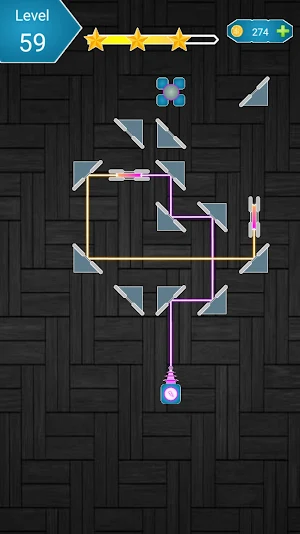 Laser Reflecting Puzzle Screenshot 2