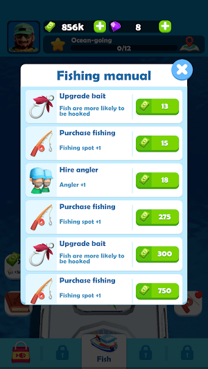 Fishing Frenzy:Idle Hooked Inc Screenshot 2