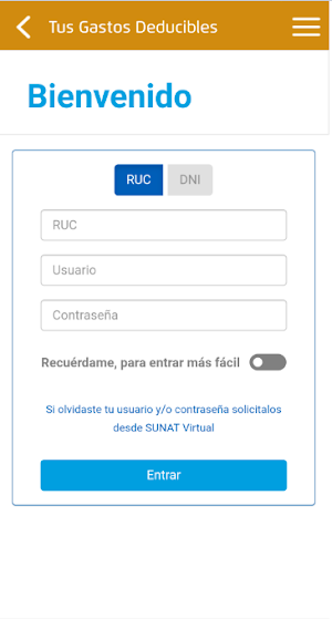 Personas SUNAT Screenshot 3