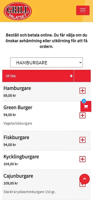 Grill Palatset Huddinge Screenshot 0