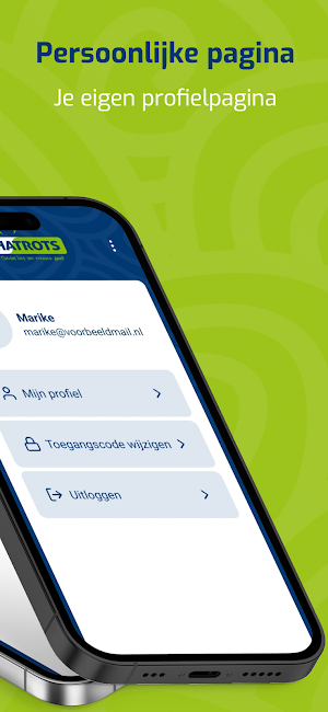 Alphatrots Signalerings App Screenshot 1