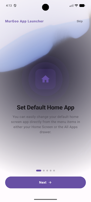 MurGoo Home Screen Launcher Screenshot 0