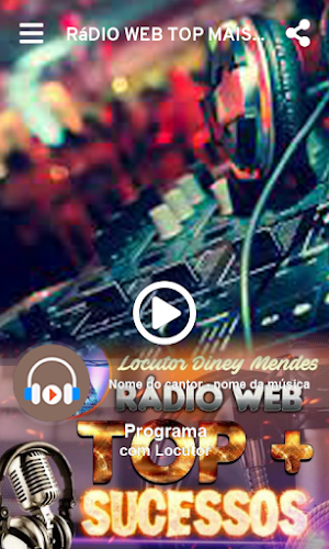 Rádio Web  Mais Sucesso Screenshot 1