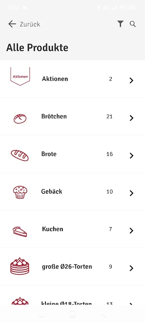 Bäckerei Musswessels Screenshot 2
