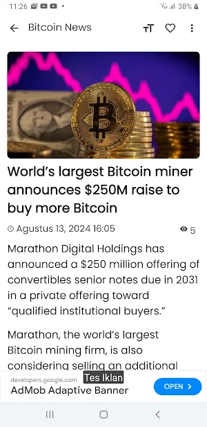 Coin News Promax Screenshot 0