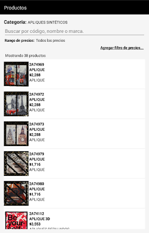 M4F - Catálogo Móvil Screenshot 3