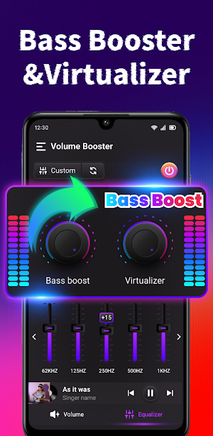 Volume Booster EQ:200% Louder Screenshot 3