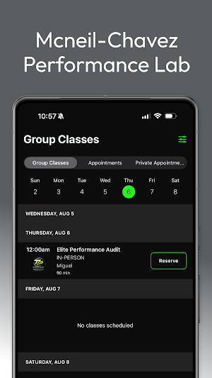 Mcneil-Chavez Performance Lab Screenshot 2