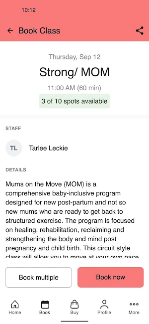 23W Women's Fitness Screenshot 2