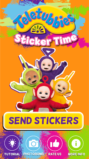 Teletubbies Sticker Time Screenshot 0