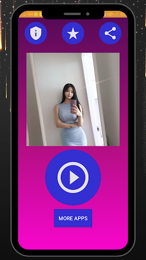 Pocket Girl fake video call Screenshot 0