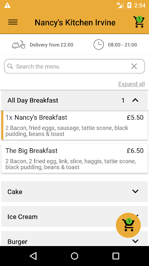 Nancy's Kitchen Irvine Screenshot 1