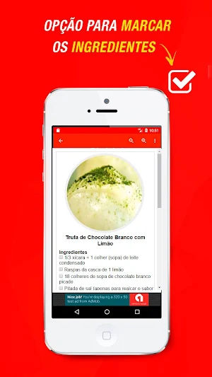 Receitas de Docinhos Screenshot 1