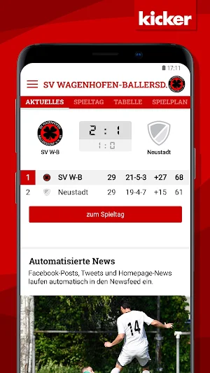 SV Wagenhofen-Ballersdorf Screenshot 2