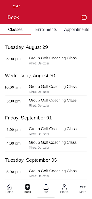 Don Parsons Golf Instruction Screenshot 1