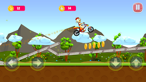 Chick Climber: Motorbike Game Screenshot 2