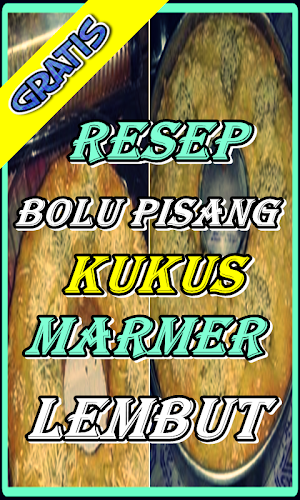 *RESEP BOLU PISANG KUKUS MARMER LEMBUT & Kekinian Screenshot 1
