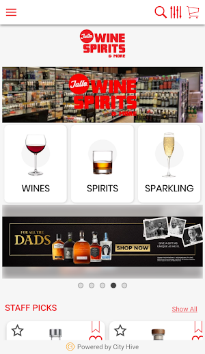 Jallo wine and spirits Screenshot 2