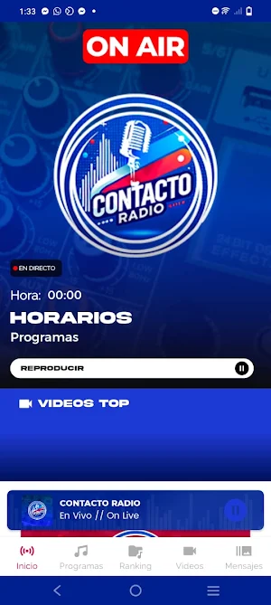 Contacto Radio Screenshot 2