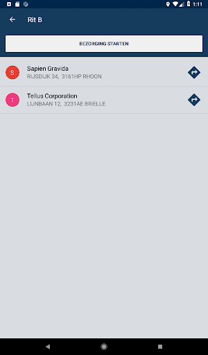 Bezorgbaas Screenshot 2