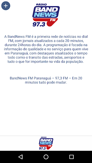 BandNews Paranaguá Screenshot 2