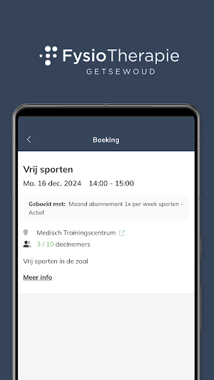 Fysio Getsewoud Screenshot 3