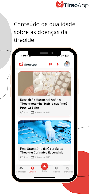 TireoApp Screenshot 1