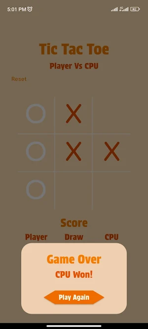 Easy Tic Tac Toe Screenshot 3