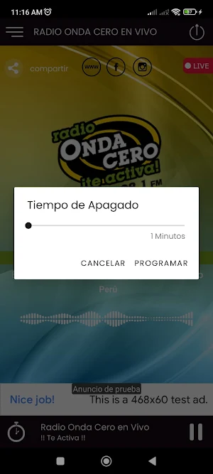 Radio Onda Cero en Vivo Screenshot 2