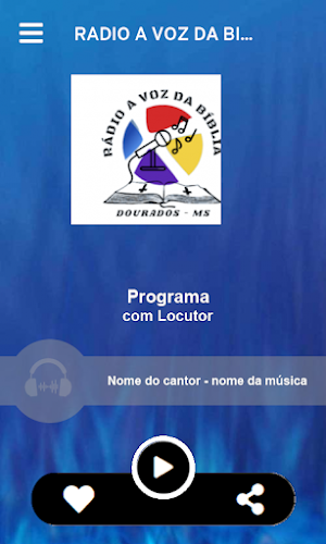 RÁDIO A VOZ DA BÍBLIA Screenshot 1