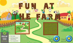 Fun Farm Puzzle Games for Kids 🧩❤️🐏 Screenshot 1