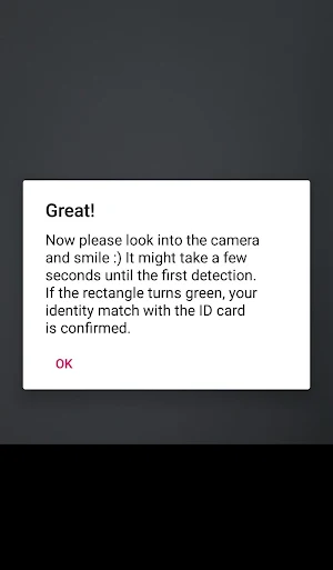 CVSP Mobile face recognition / Screenshot 1