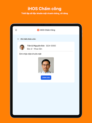 iHOS Chấm công Screenshot 1