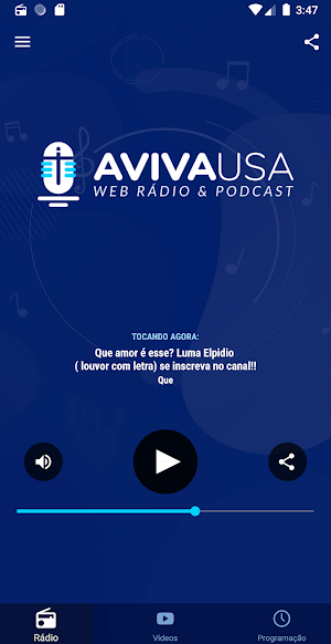 Rádio Aviva USA Screenshot 0