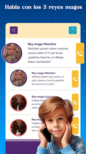 Videollamada - reyes magos Screenshot 2